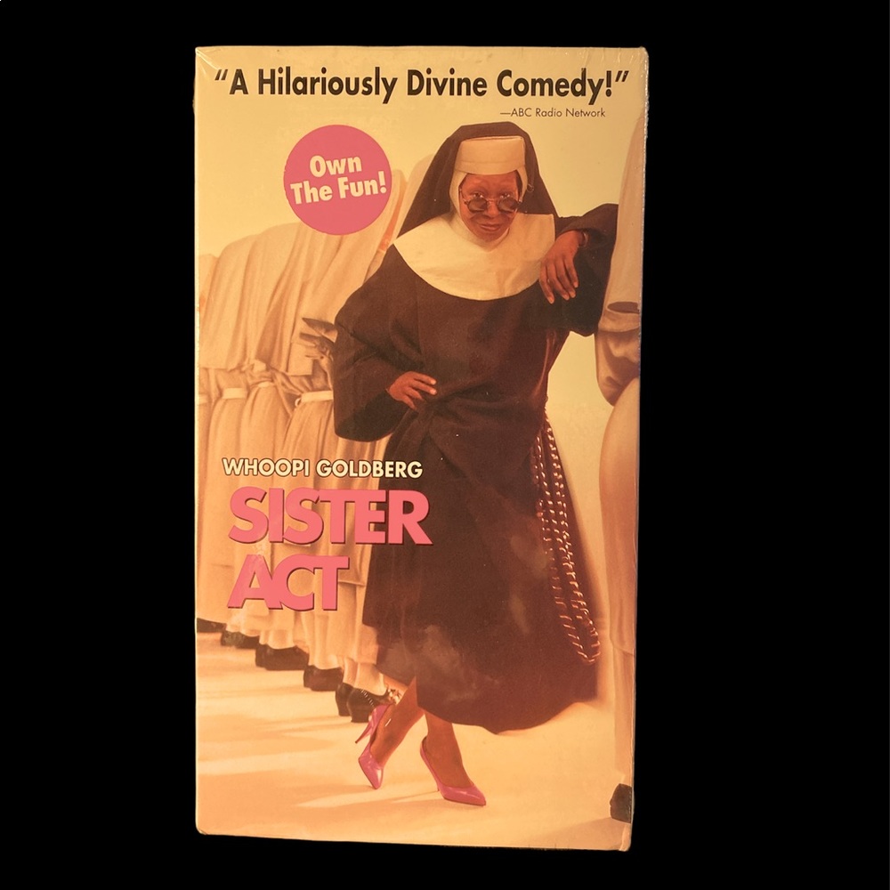 Factory Sealed. Vintage VHS. Sister Act